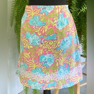 Key West skirt (a la Lilly Pulitzer) sz 14